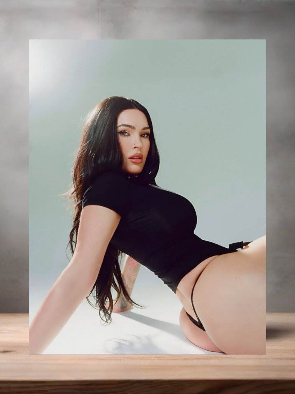 Megan Fox 13" x 19" poster, glossy or matte finish